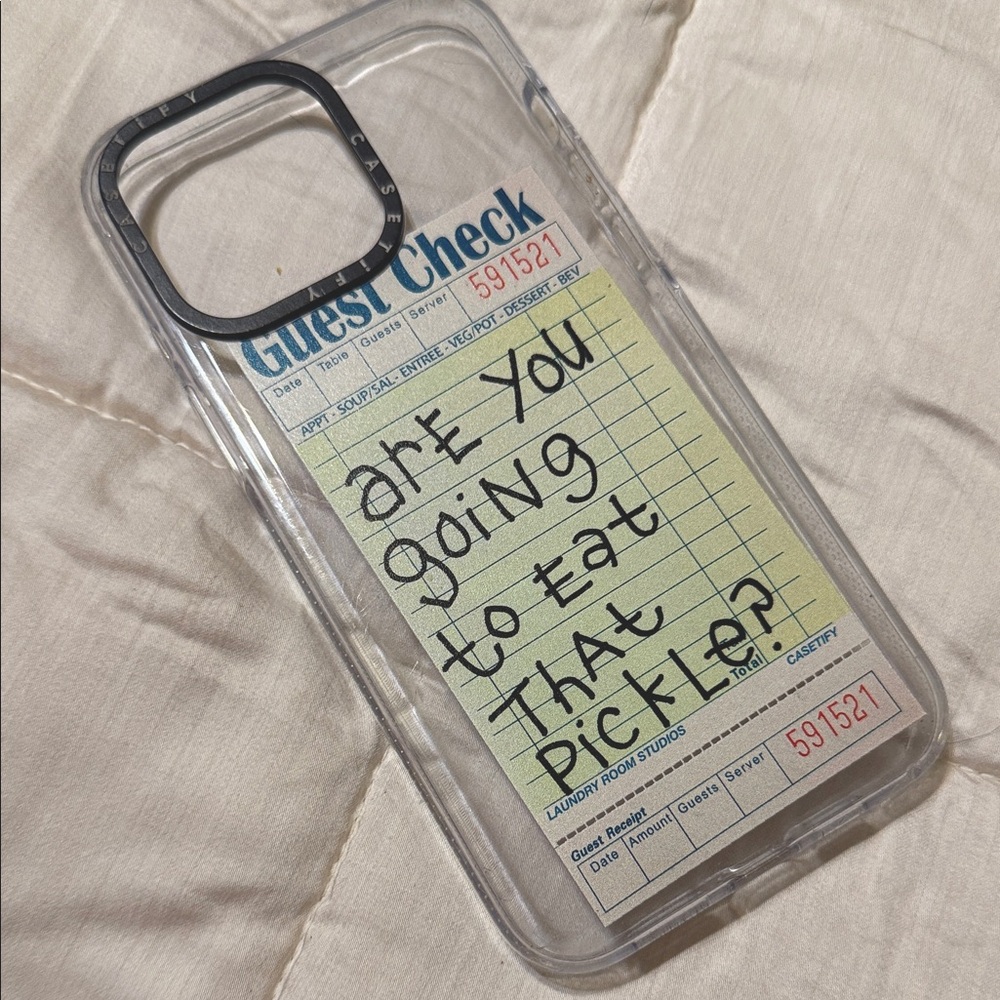 Casetify Pickle iPhone 15 Pro Max